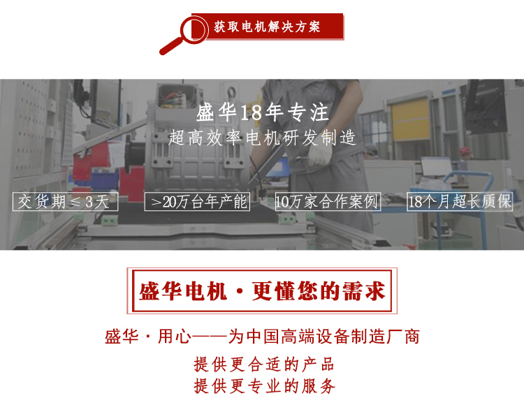 山東大功率電機生產廠家-盛華電機